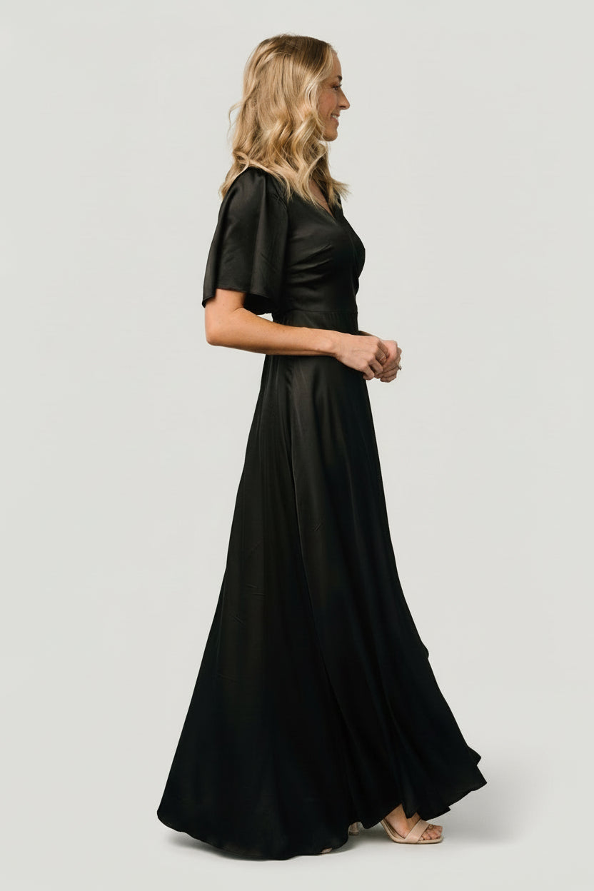 Velvet Dress Formal Wrap Maxi Dress Rondal Maxi Wrap Dress In Black St Frock Velvet Dress Formal Wrap Maxi Dress Rondal Maxi Wrap Dress In Black St Frock