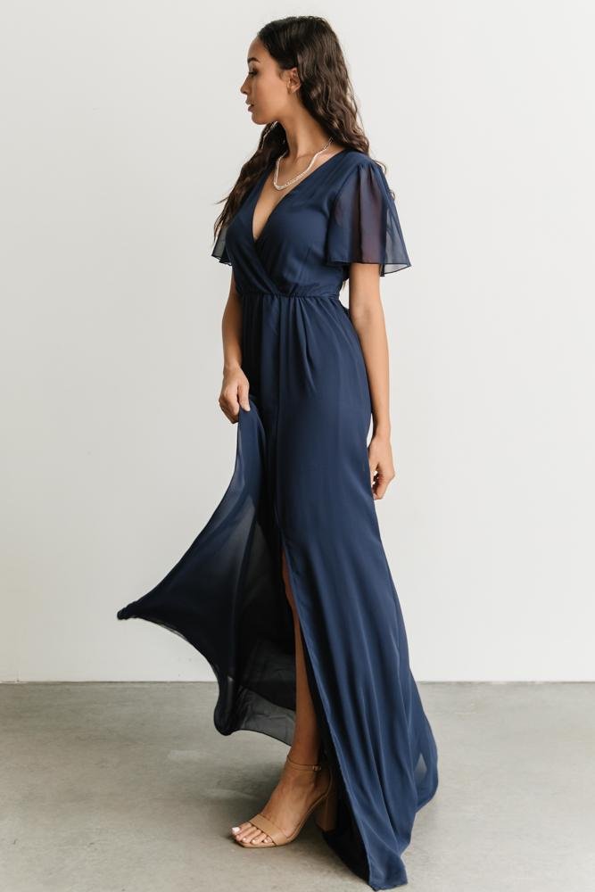 Vaughnie Maxi Dress | Navy - Baltic Born