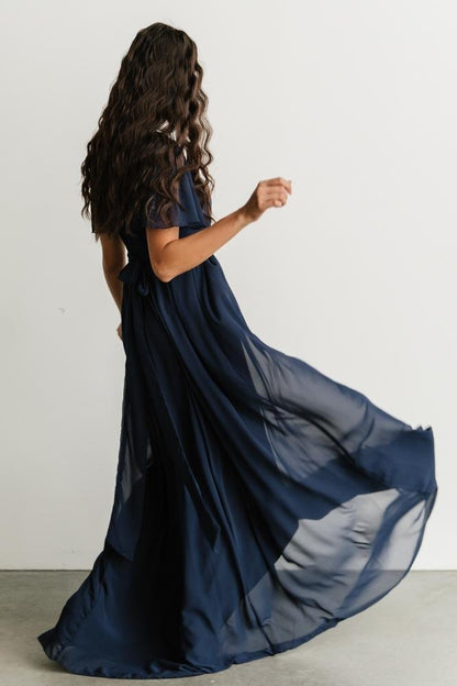 Vaughnie Maxi Dress | Navy - Baltic Born