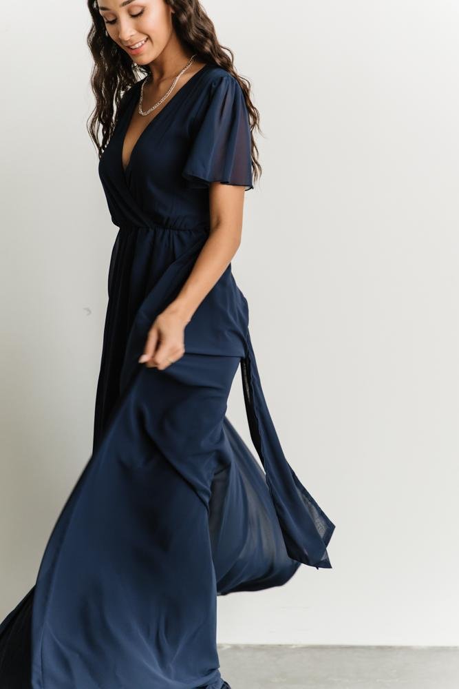 Vaughnie Maxi Dress | Navy - Baltic Born