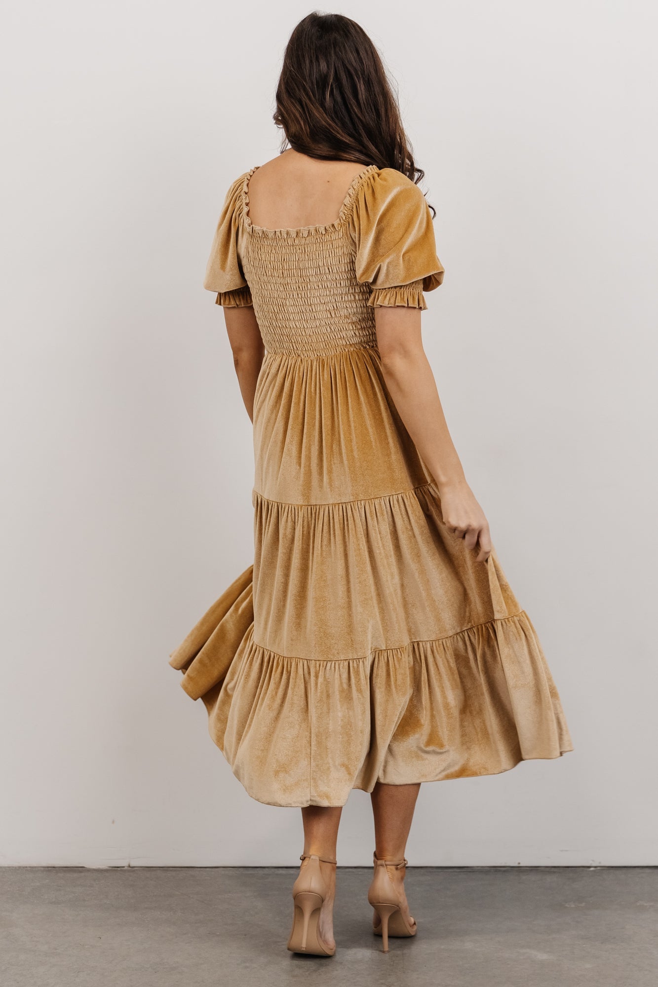 Velvet Moon Glow Midi Dress main image 1