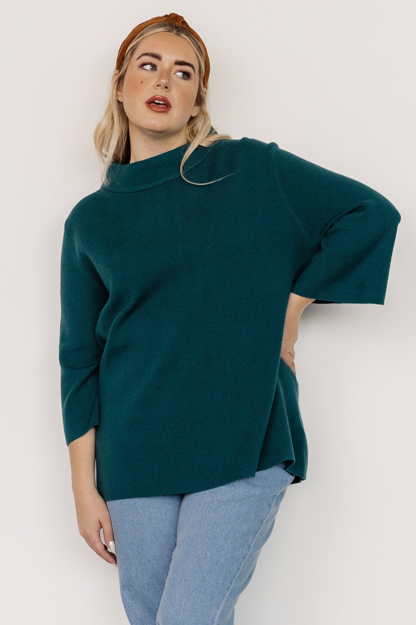 Zola Bell Sleeve Sweater | Beige | Baltic Born