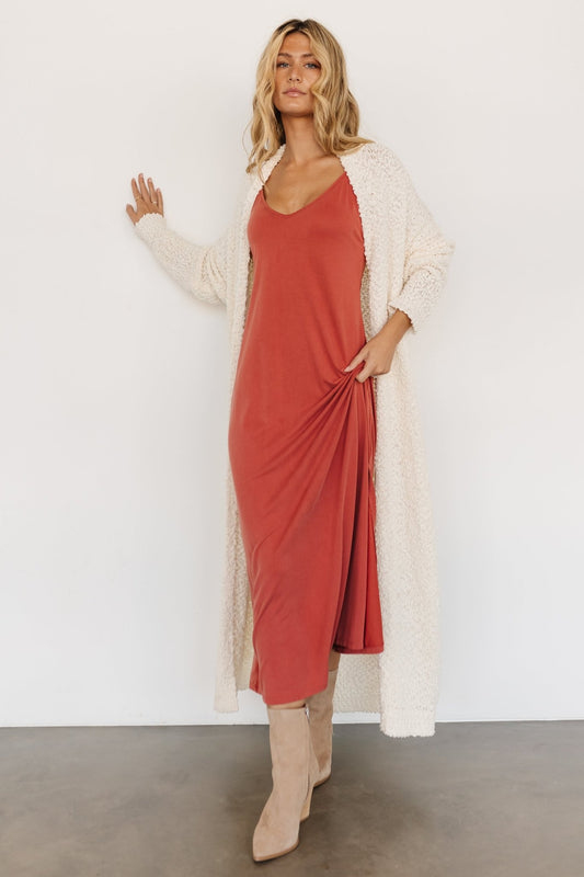 Zonda Long Cardigan | Cream - Baltic Born